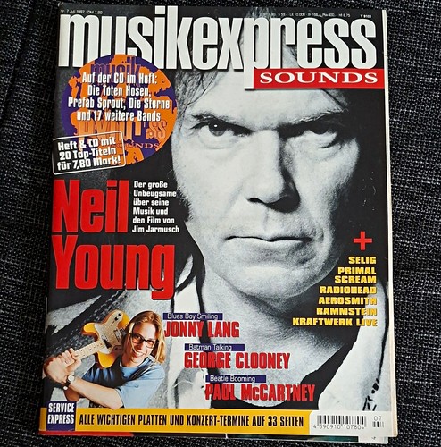 Musikexpress sounds juli 1997 - musikexpress,