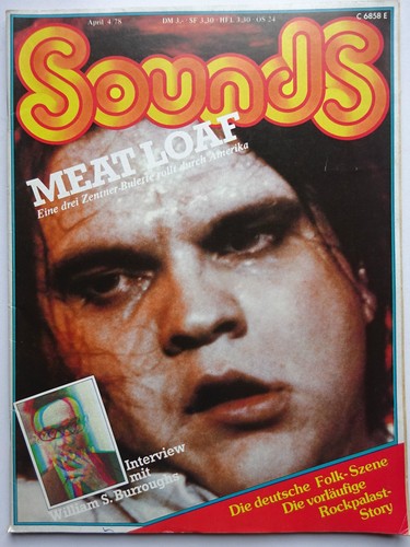 Sounds 1978 meat loaf - sounds,