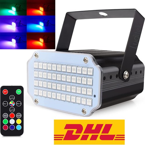 Stroboskop disco licht 48led - stroboskop,