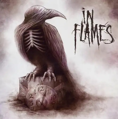 Flames sounds of a - in,