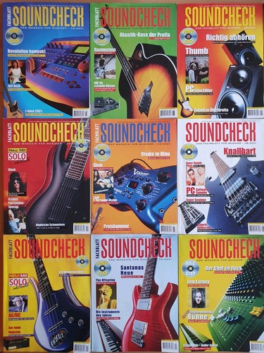Musikerzeitschrift soundcheck - musikerzeitschrift,